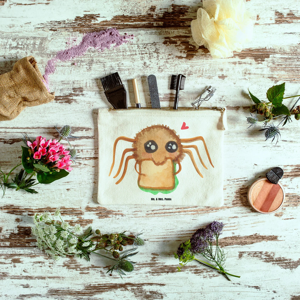 torebka na makijaż Pająk Agata kanapka Schlampermäppchen, Kulturtasche, beauty tasche, Etui, pencil case, Kosmetikbeutel, aufbewahrungsbeutel, utensilientasche, Stiftemäppchen, aufbewahrungstasche, Waschtasche, Kosmetiktasche, toiletry bag, Mäppchen, Waschbeutel, Kulturbeutel, Federmappe, beauty case, Schminktäschchen, pinsel tasche, Schminktasche, kosmetiktäschchen, Schminkbeutel, Merchandise, Spinne, Agathe, Spinne Agathe, Videos, Hungrig, Alles Wird gut, Mut, Hunger, Lebensfreude, Verfressen, Glück