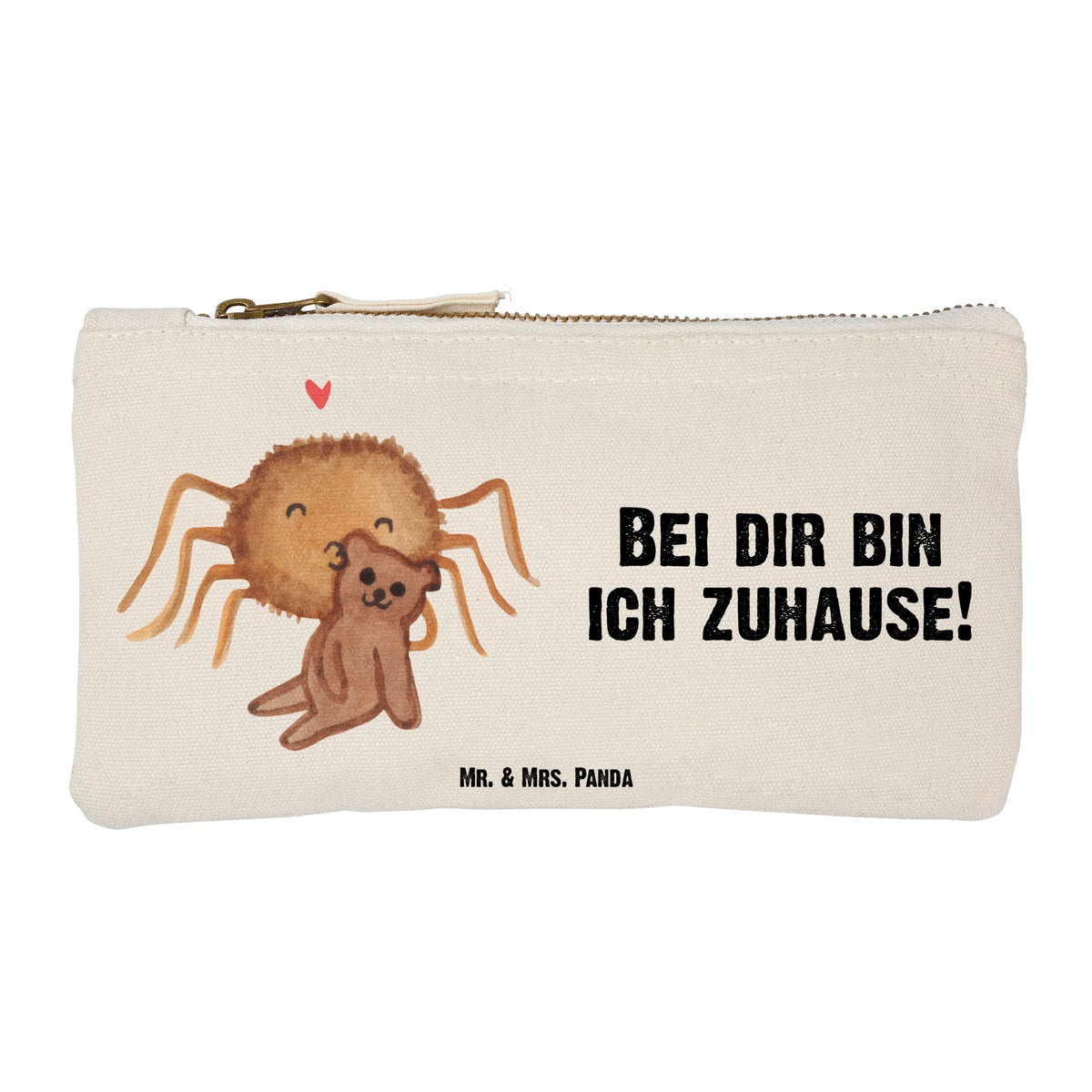 Schminktasche Spinne Agathe Teddy Beauty Bag, Stoffbeutel, Federtasche, beauty case, Schminktasche, Täschchen, Mäppchen, Baumwollbeutel, Kulturbeutel, Waschbeutel, utensilientasche, Stifteetui, Etui, Waschtasche, Stiftemäppchen, aufbewahrungstasche, Schminktäschchen, beauty tasche, Make-Up Tasche, kosmetiktäschchen, Stofftasche, Federmappe, Baumwolltasche, Pouch, pencil case, Schlamper, Schminkbeutel, aufbewahrungsbeutel, Schulmäppchen, Pinseltasche, Schlampermäppchen, Kosmetiktasche, Kulturtasche, Kosmetikbeutel, toiletry bag, Spinne, Agathe, Spinne Agathe, Videos, Merchandise, Freundschaft, Miteinander, Liebesbeweis, Dankeschön, Liebesgeschenk, Treue, Teddy, Verliebt