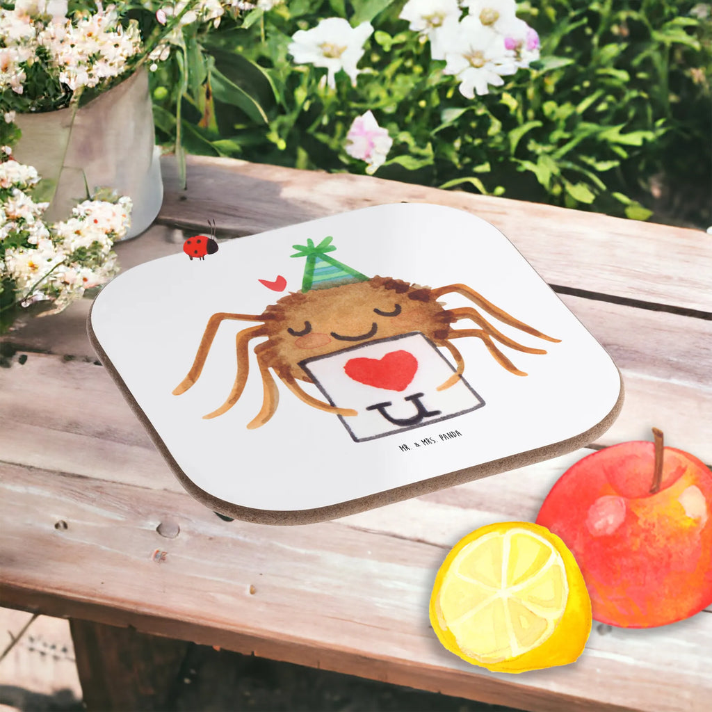 Quadratische Untersetzer Spinne Agathe Brief Untersetzer für Gläser, Untersetzer Gläser, Untersetzer, Holzuntersetzer, Untersetzer aus Holz, Tassen Untersetzer, Glasuntersetzer, Bierdeckel, Untersetzer Holz, Untersetzer Design, Getränkeuntersetzer, Korkuntersetzer, Spinne Agathe, Spinne, Agathe, Videos, Merchandise, Liebesgeschenk, Treuebeweis, Liebesbeweis, Verliebt, Treuetest, Heiratsantrag, Ich Liebe dich, Liebespaar