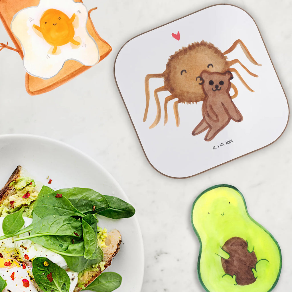 Square coaster Spider Agathe Teddy Untersetzer für Gläser, Untersetzer aus Holz, Glasuntersetzer, Untersetzer Gläser, Untersetzer, Holzuntersetzer, Bierdeckel, Untersetzer Holz, Getränkeuntersetzer, Untersetzer Design, Korkuntersetzer, Tassen Untersetzer, Spinne Agathe, Spinne, Agathe, Videos, Merchandise, Miteinander, Freundschaft, Liebesbeweis, Liebesgeschenk, Verliebt, Teddy, Treue, Dankeschön