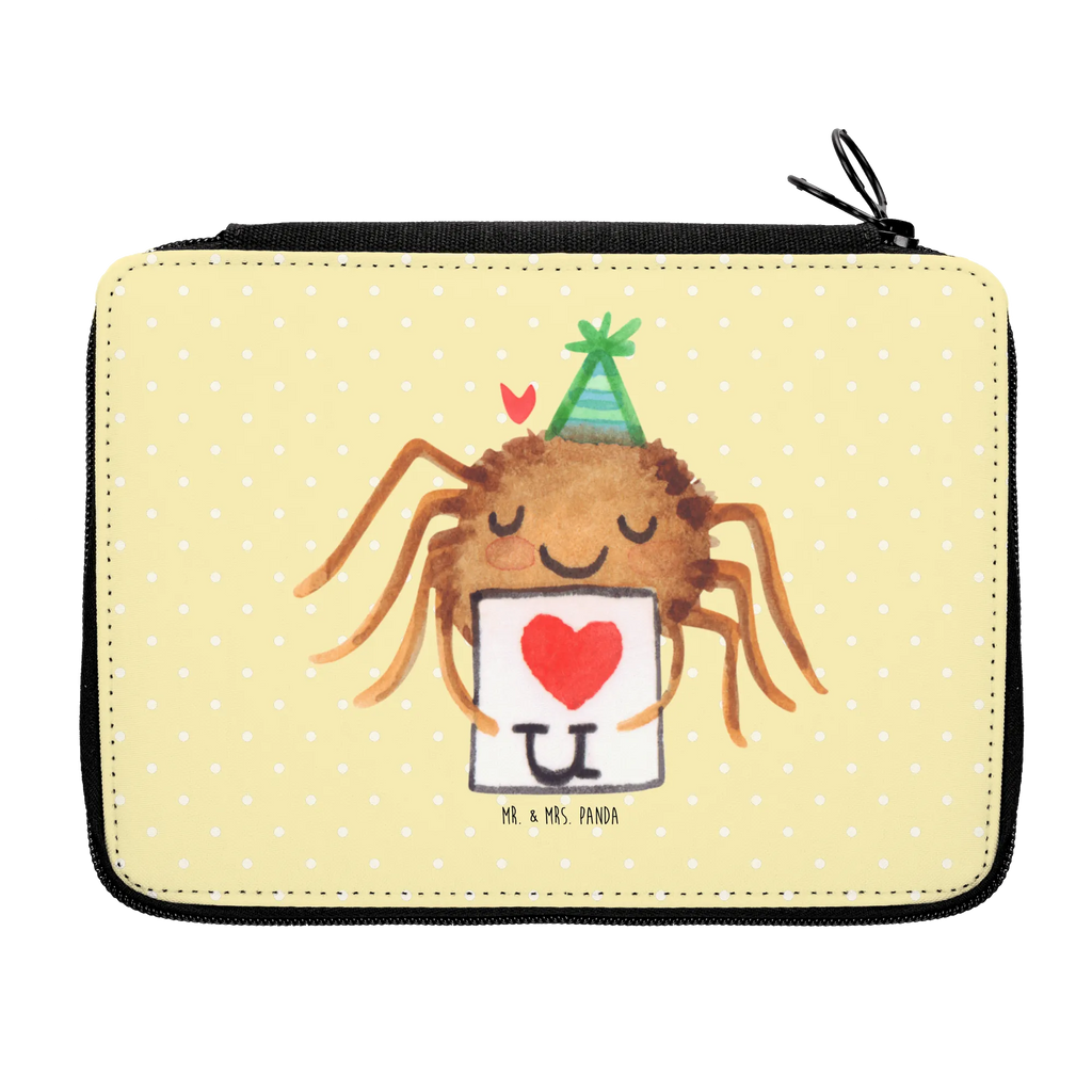 Leather folder Spider Agathe Letter Schülerin, Stifte Etui, Schüler, Schule, Grundschule, Federmappe, Kinder Federmappe, Kind, Federmäppchen, Geschenk, Büro Stifte Etui, Motiv, Federmäppchen bedruckt, Stiftetasche, Einschulung, Stifterolle, Bestückte Federmappe, Federmappe Einschulung, Spinne Agathe, Spinne, Agathe, Videos, Merchandise, Heiratsantrag, Liebespaar, Liebesgeschenk, Liebesbeweis, Ich Liebe dich, Verliebt, Treuebeweis, Treuetest
