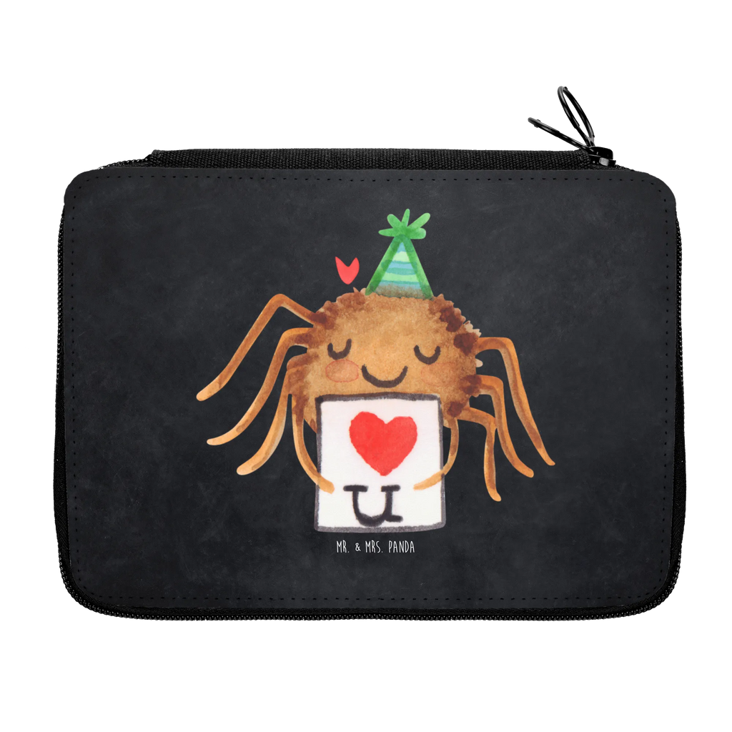 Leather folder Spider Agathe Letter Schülerin, Stifte Etui, Schüler, Schule, Grundschule, Federmappe, Kinder Federmappe, Kind, Federmäppchen, Geschenk, Büro Stifte Etui, Motiv, Federmäppchen bedruckt, Stiftetasche, Einschulung, Stifterolle, Bestückte Federmappe, Federmappe Einschulung, Spinne Agathe, Spinne, Agathe, Videos, Merchandise, Heiratsantrag, Liebespaar, Liebesgeschenk, Liebesbeweis, Ich Liebe dich, Verliebt, Treuebeweis, Treuetest