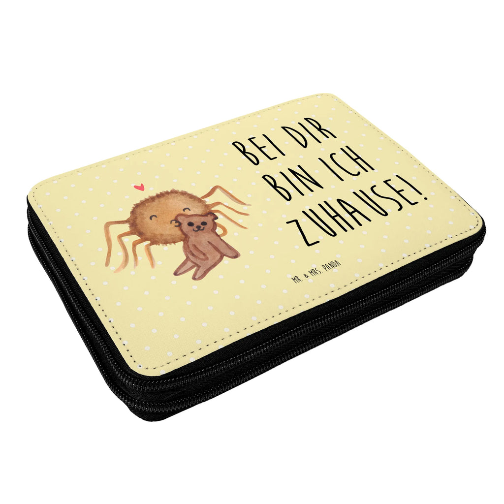 Leather folder Spider Agathe Teddy pencil bag, enrolment, pen roll, motif, pupil, gift, pencil case, school, child, primary school, Spider Agathe, Spider, Agathe, Videos, Merchandise