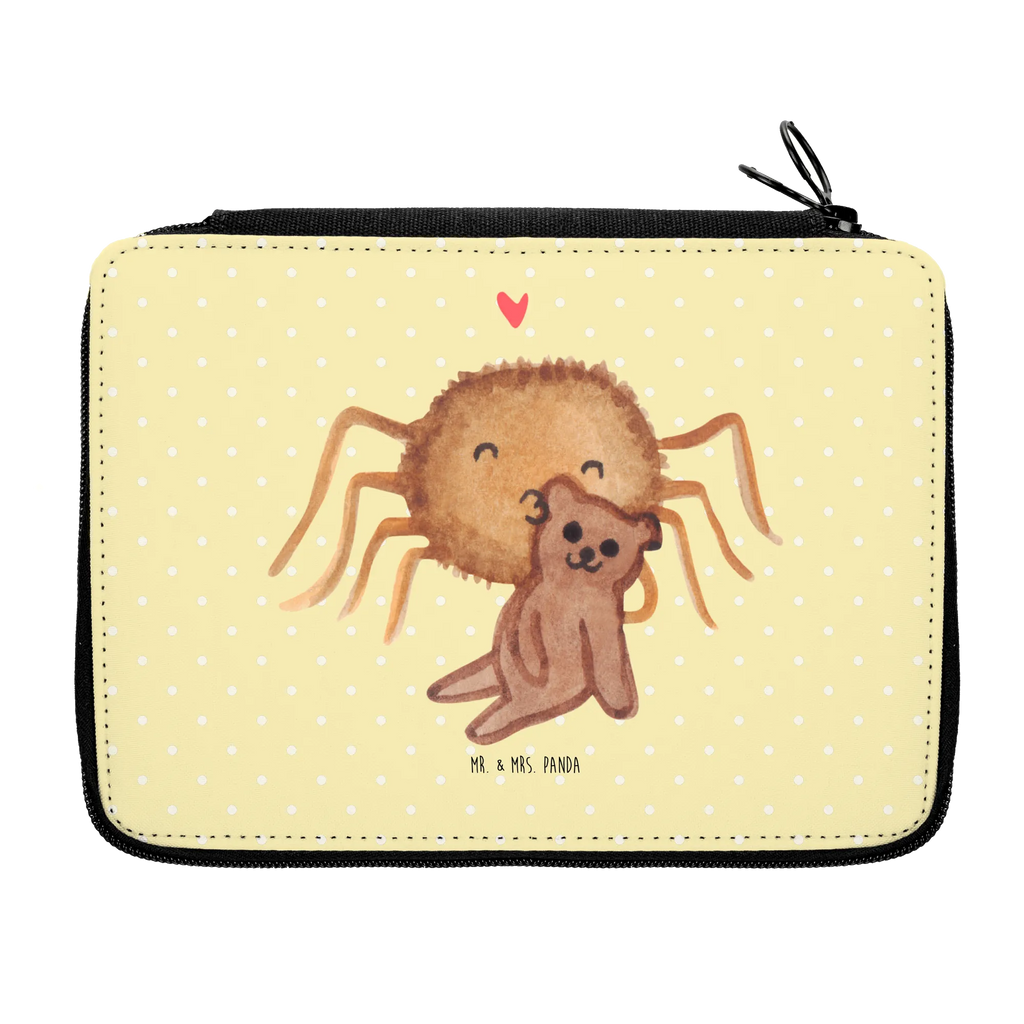 Leather folder Spider Agathe Teddy pencil bag, enrolment, pen roll, motif, pupil, gift, pencil case, school, child, primary school, Spider Agathe, Spider, Agathe, Videos, Merchandise
