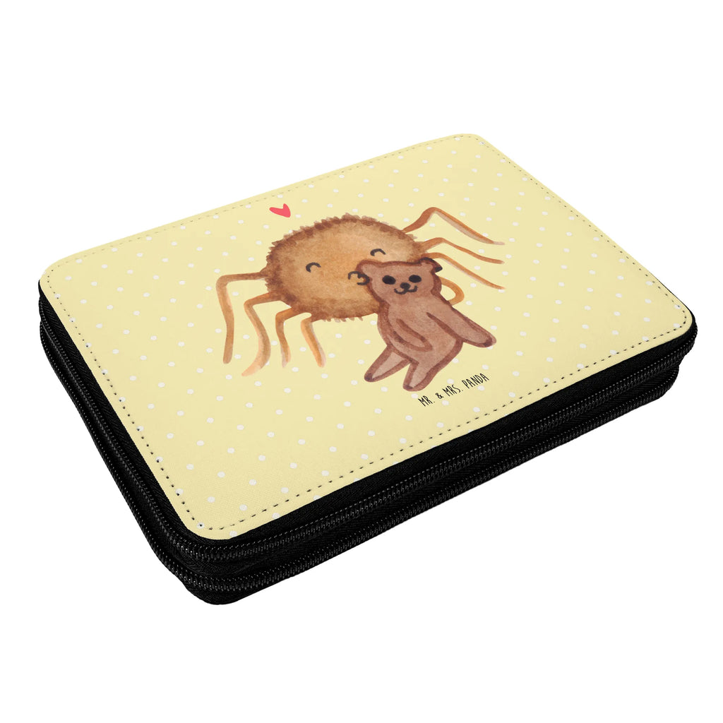 Leather folder Spider Agathe Teddy pencil bag, enrolment, pen roll, motif, pupil, gift, pencil case, school, child, primary school, Spider Agathe, Spider, Agathe, Videos, Merchandise