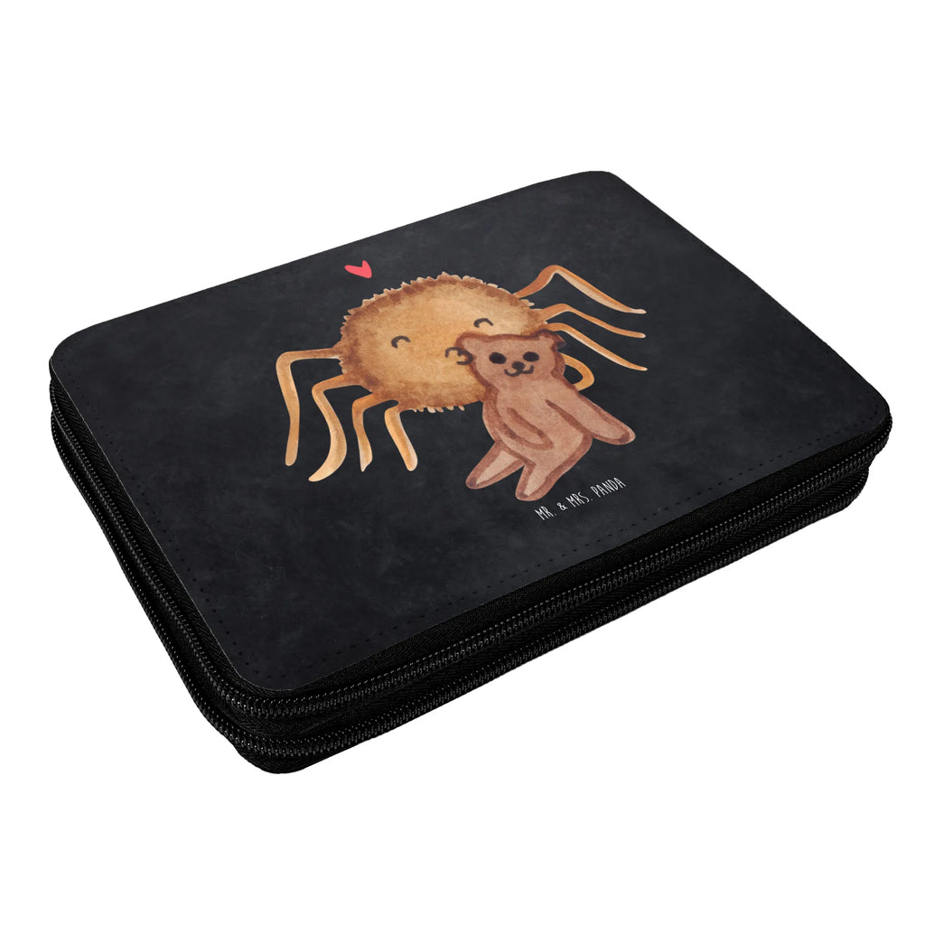 Leather folder Spider Agathe Teddy pencil bag, enrolment, pen roll, motif, pupil, gift, pencil case, school, child, primary school, Spider Agathe, Spider, Agathe, Videos, Merchandise