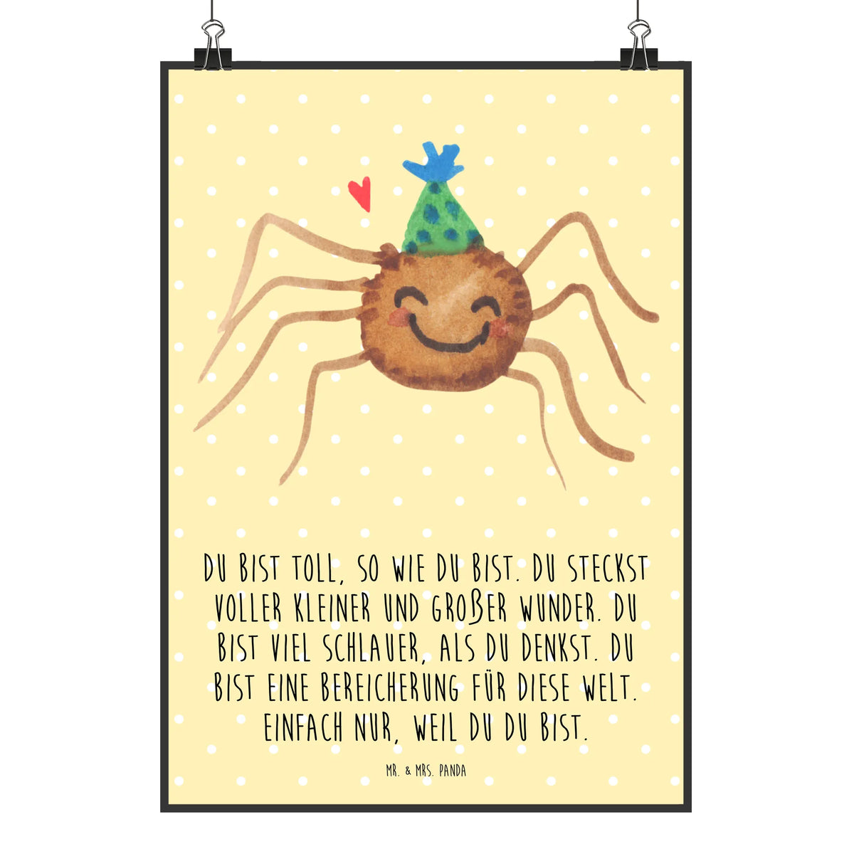 Poster Spinne Agathe Party Wandbild, typografie poster, kunstdruck poster, grafikposter, Design Poster, Plakat, Kunstdruck, Wanddeko Bild, Wanddekoration, Deko Bild, Mr. & Mrs. Panda Poster, wanddeko, Designposter, wandkunst, Wandschmuck, wanddruck, kunstposter, Panda Poster, Bild, Deko Poster, drucke, Posterdruck, Spinne, Merchandise, Spinne Agathe, Videos, Agathe, Wunder, Glück, Selbstliebe, Motivation