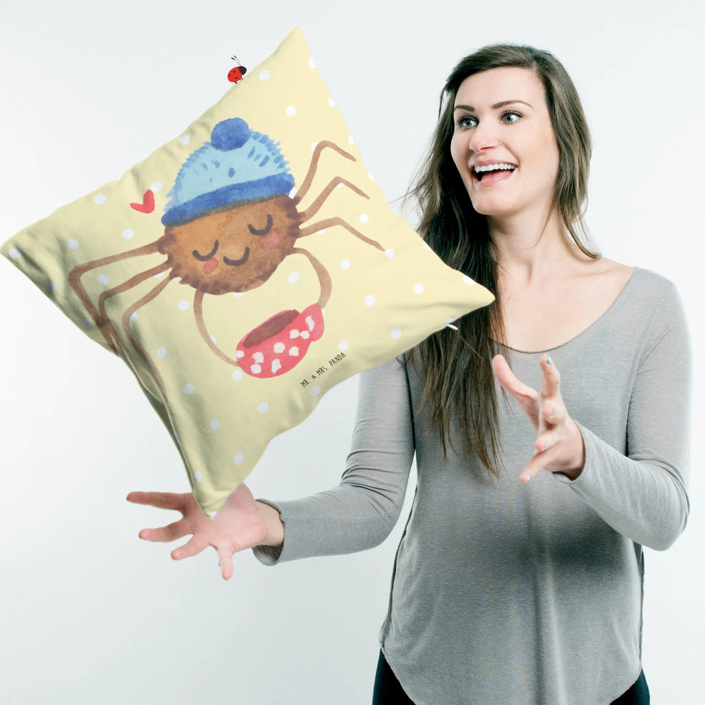 Cushion Spider Agathe coffee cushion, 40x40, bedroom, pillow case, fluffy, soft, Pillow, sofa, couch, 40 x 40, bed, pillows, settee, pad, Spider Agathe, Spider, Agathe, Videos, Merchandise