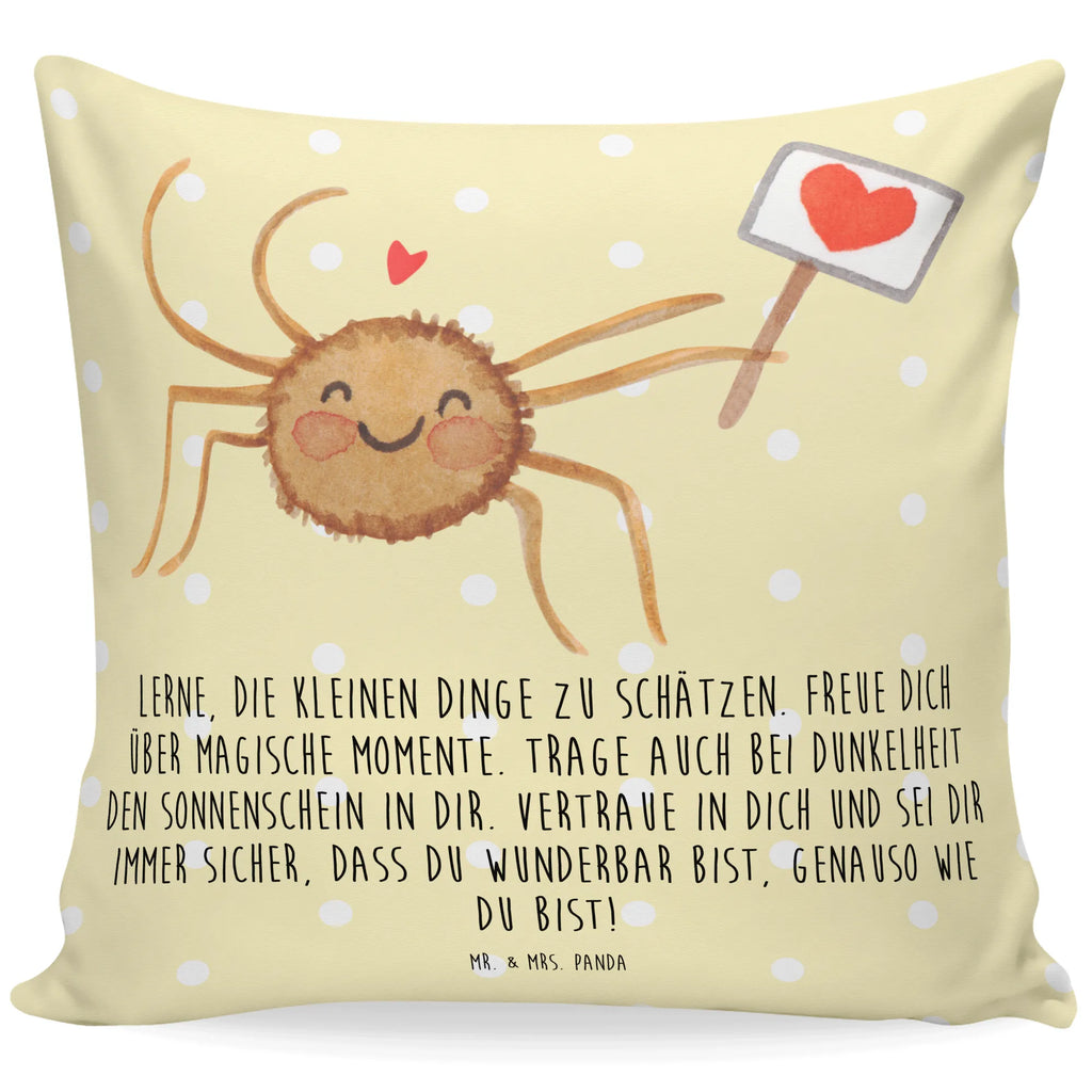 Cushion Spider Agatha Motivation pad, fluffy, pillow case, cushion, 40x40, soft, sofa, settee, couch, pillows, 40 x 40, bed, Pillow, bedroom, Spider Agathe, Spider, Agathe, Videos, Merchandise
