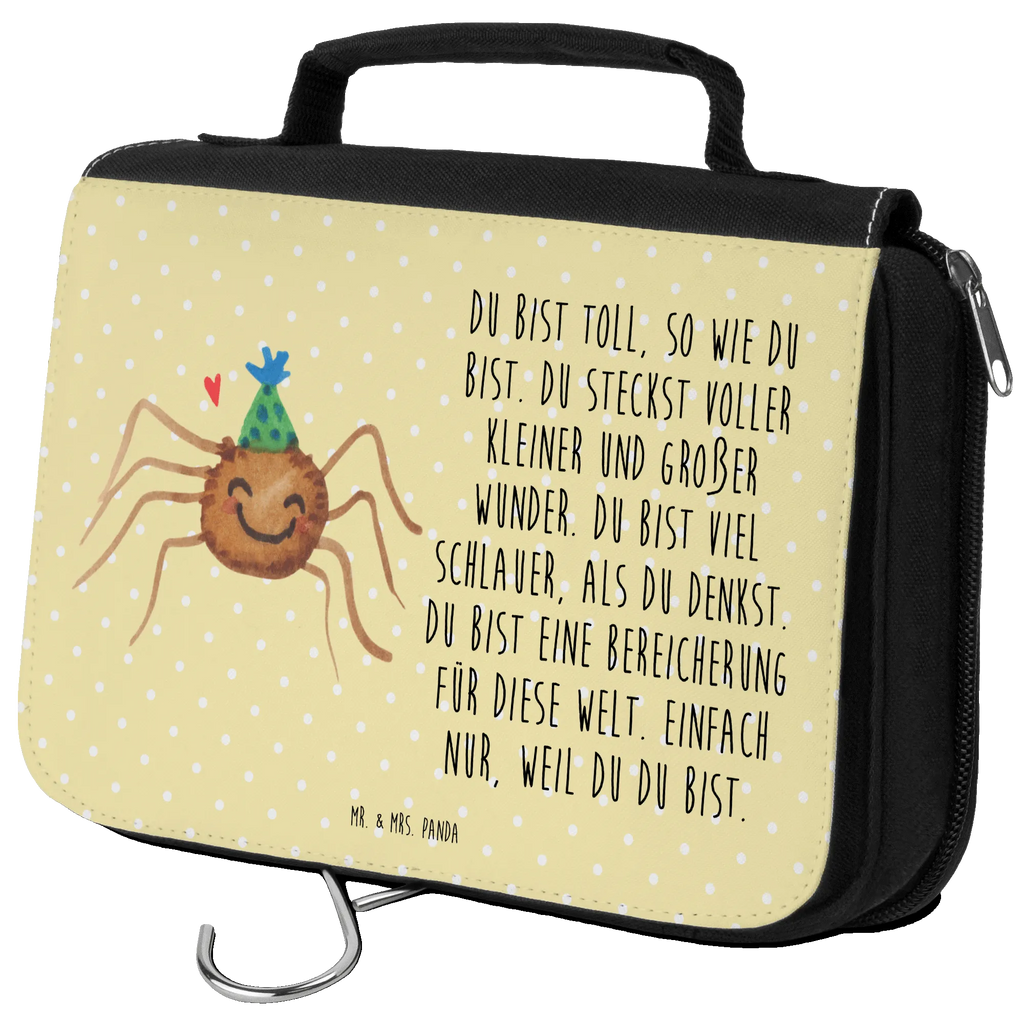 Wash bag Spider Agathe Party Toilet bag, Ladies, Gentlemen, Cosmetic bag, To hang up, Wash bag, Spider Agathe, Spider, Agathe, Videos, Merchandise