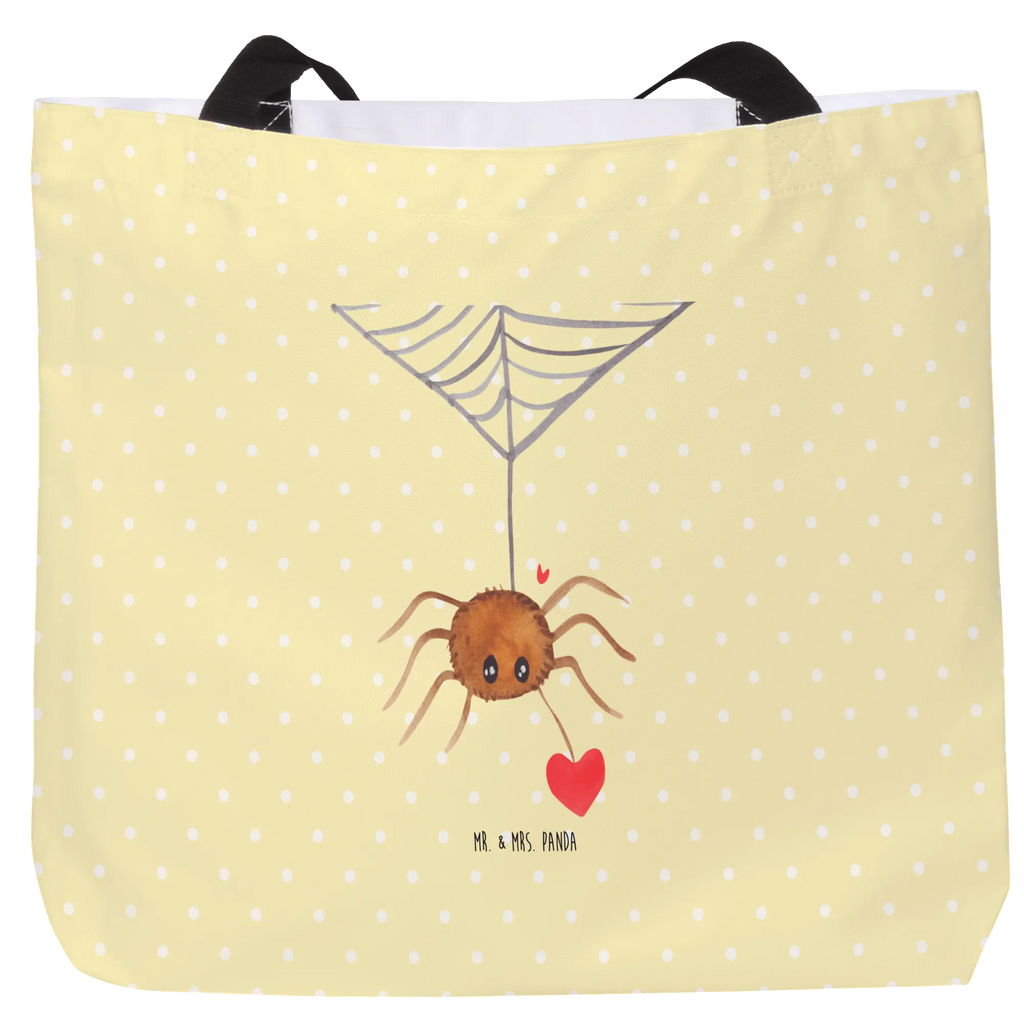 Shopper Spider Agathe Love Ausflug, Strandtasche, Beutel, XXL Tasche, Alltagstasche, Freizeittasche, Schultertasche, Shopper, Schulbeutel, Schultasche, Tragebeutel, Tüte, Einkaufstasche, Einkaufsbeutel, Stofftasche, XL, Spinne Agathe, Spinne, Agathe, Videos, Merchandise, Verliebt, Liebesbeweis, Liebe, Liebesgeschenk