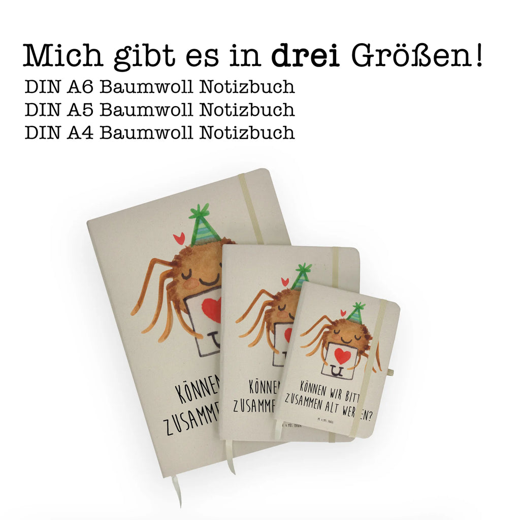 Bawełniany notatnik DIN A4 Pająk Agata list Notizheft, notizbuch, Schreibheft A5, Notizbuch A5 Hardcover, din a5 notizbuch, Journal, A5 Skizzenbuch, A5 Notizheft, a5 buch, Notizbuch A5, A5 Notizbuch, din a5 buch, Skizzenbuch, din a5 kladde, a5 kladde, hardcover notizbuch, Tagebuch A5, Tagebuch, Reisetagebuch, hardcover journal, Notizbuch DIN A5, Schreibbuch, hardcover kladde, Journal A5, A5 Journal, Notizheft A5, A5 Heft, Spinne Agathe, Spinne, Agathe, Videos, Merchandise, Ich Liebe Dich, Verliebt, Liebesgeschenk, Heiratsantrag, Treuebeweis, Liebesbeweis, Liebespaar, Treuetest