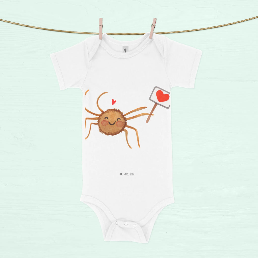 Baby Body Spinne Agathe Motivation Baby Erstausstattung, Kurzarm-Strampler, Baby-Strampler, Baby-Overall, Babykleidung, Baby-Kleidung, Baby-Body, Babystrampler, Wickelbody, Baby-Romper, Strampler, Spinne Agathe, Spinne, Agathe, Videos, Merchandise, Liebe, Vertrauen, Glück, Dankeschön, Motivation