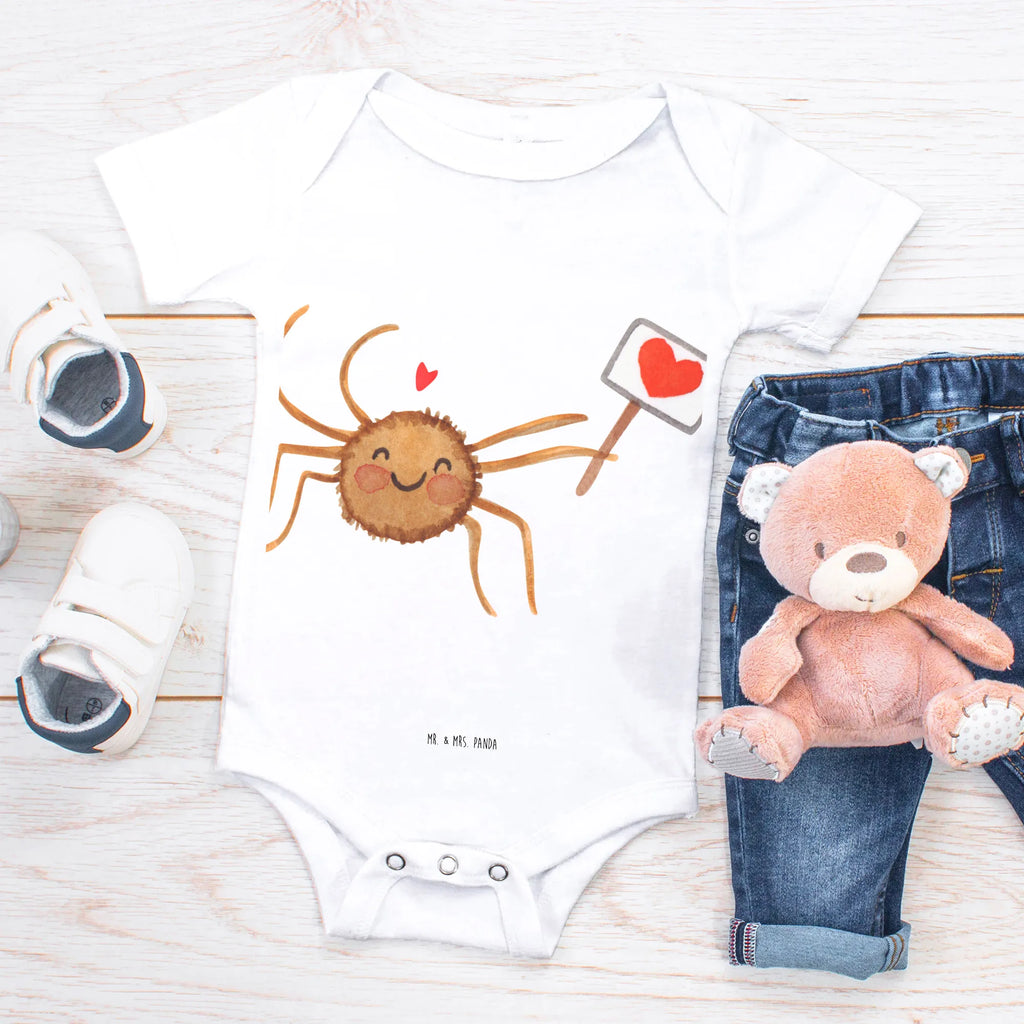 Baby Body Spinne Agathe Motivation Baby Erstausstattung, Kurzarm-Strampler, Baby-Strampler, Baby-Overall, Babykleidung, Baby-Kleidung, Baby-Body, Babystrampler, Wickelbody, Baby-Romper, Strampler, Spinne Agathe, Spinne, Agathe, Videos, Merchandise, Liebe, Vertrauen, Glück, Dankeschön, Motivation