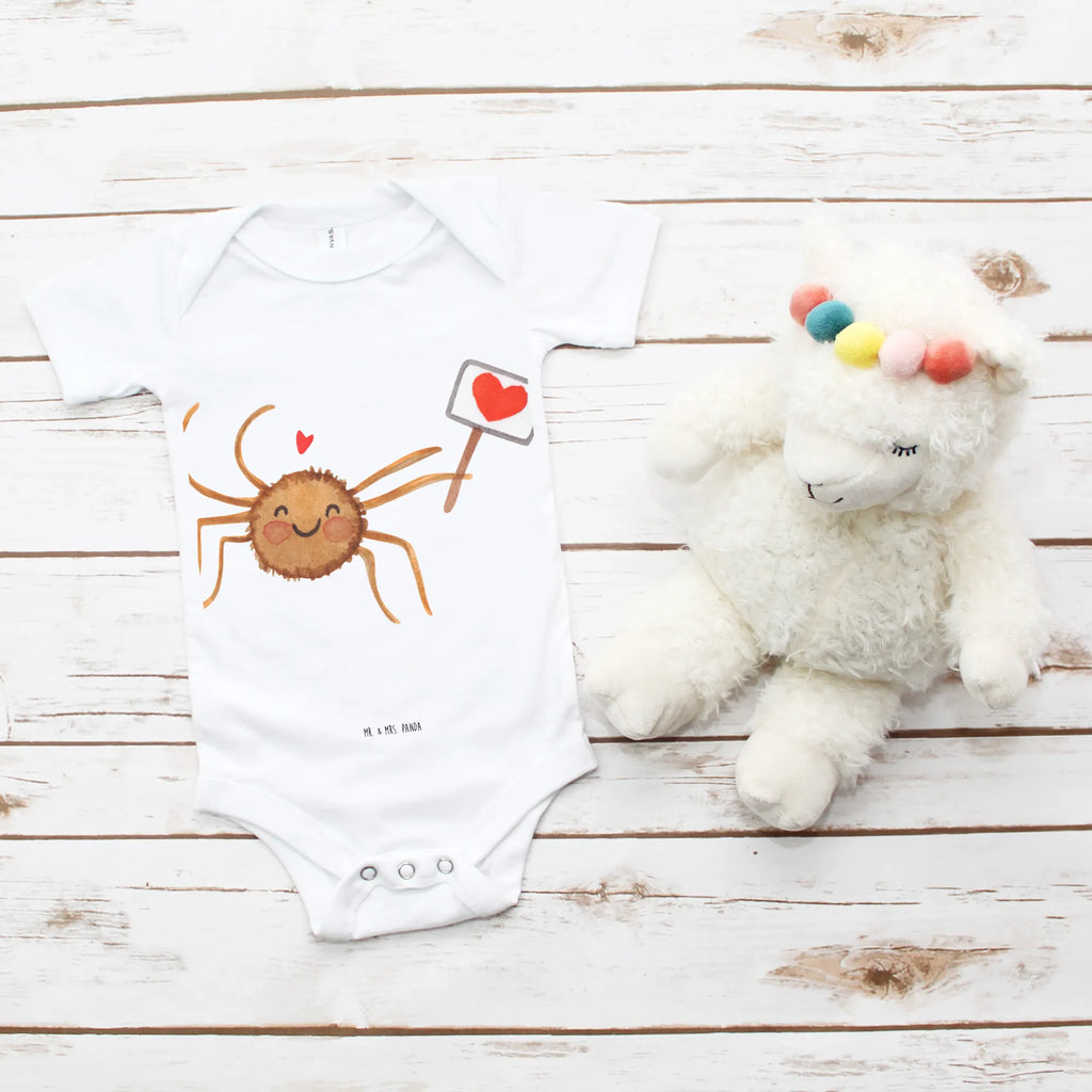 Baby Body Spinne Agathe Motivation Baby Erstausstattung, Kurzarm-Strampler, Baby-Strampler, Baby-Overall, Babykleidung, Baby-Kleidung, Baby-Body, Babystrampler, Wickelbody, Baby-Romper, Strampler, Spinne Agathe, Spinne, Agathe, Videos, Merchandise, Liebe, Vertrauen, Glück, Dankeschön, Motivation