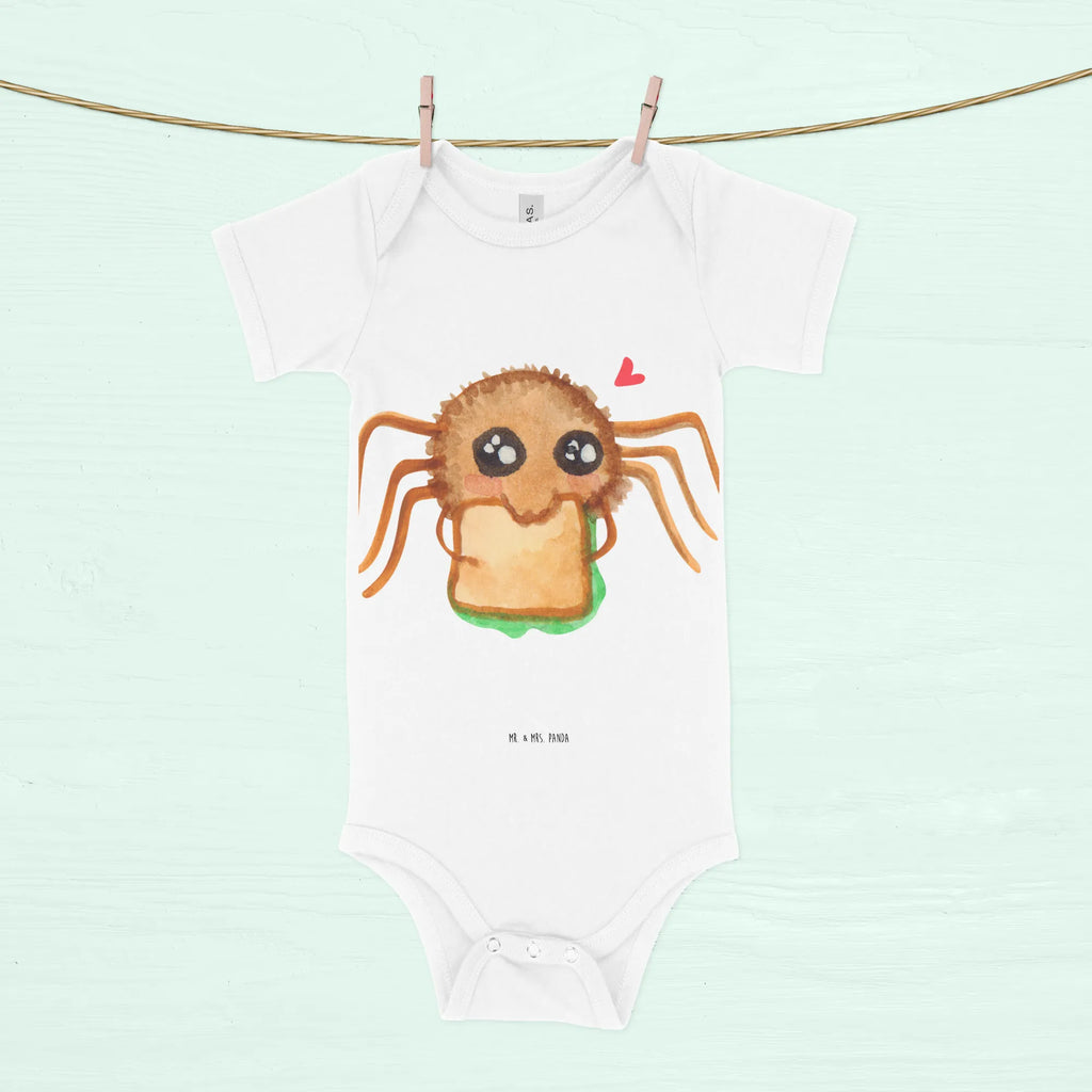 Babygro Spider Agathe Sandwich Baby-Romper, Strampler, Baby Erstausstattung, Wickelbody, Baby-Kleidung, Babystrampler, Babykleidung, Kurzarm-Strampler, Baby-Body, Baby-Overall, Baby-Strampler, Spinne Agathe, Spinne, Agathe, Videos, Merchandise, Mut, Hunger, Glück, Lebensfreude, Hungrig, Alles wird gut, Verfressen