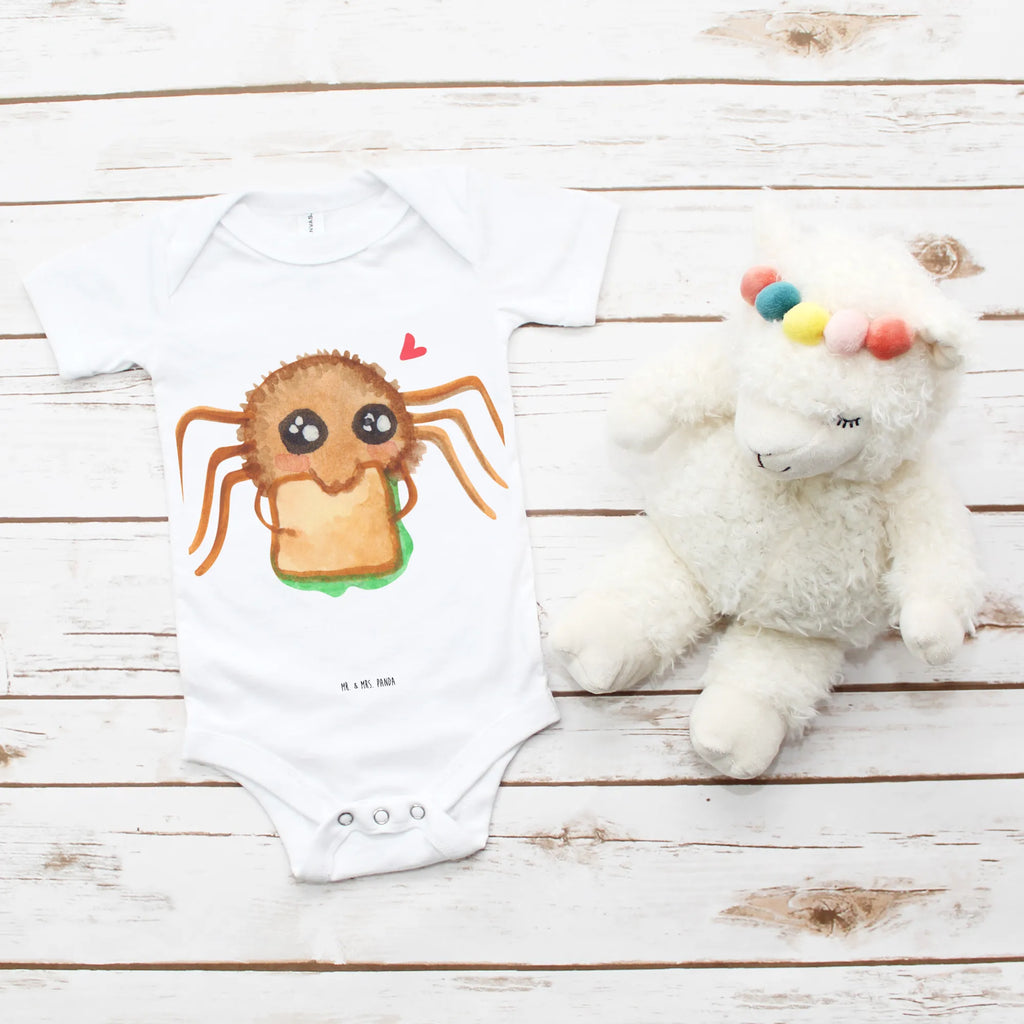 Babygro Spider Agathe Sandwich Baby-Romper, Strampler, Baby Erstausstattung, Wickelbody, Baby-Kleidung, Babystrampler, Babykleidung, Kurzarm-Strampler, Baby-Body, Baby-Overall, Baby-Strampler, Spinne Agathe, Spinne, Agathe, Videos, Merchandise, Mut, Hunger, Glück, Lebensfreude, Hungrig, Alles wird gut, Verfressen