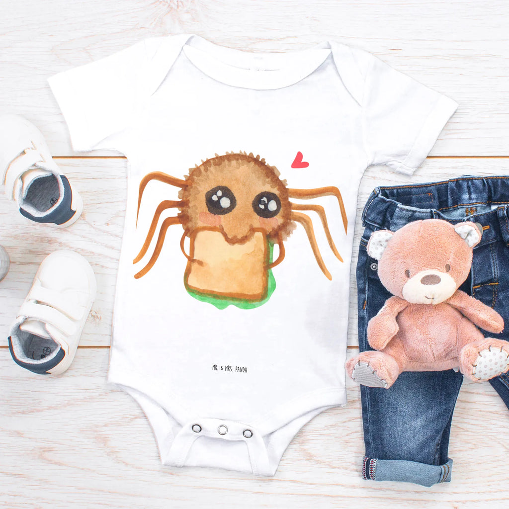 Babygro Spider Agathe Sandwich Baby-Romper, Strampler, Baby Erstausstattung, Wickelbody, Baby-Kleidung, Babystrampler, Babykleidung, Kurzarm-Strampler, Baby-Body, Baby-Overall, Baby-Strampler, Spinne Agathe, Spinne, Agathe, Videos, Merchandise, Mut, Hunger, Glück, Lebensfreude, Hungrig, Alles wird gut, Verfressen