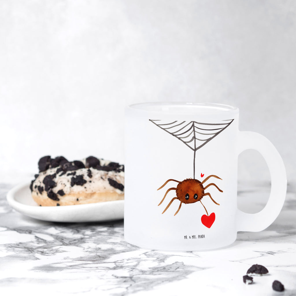 Glass tea cup Spider Agathe Love tea glass, tea, Tea cup, glass, mug, Spider Agathe, Spider, Agathe, Videos, Merchandise