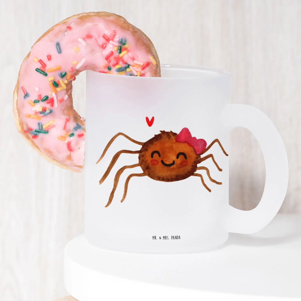 Glass tea cup Spider Agathe Joy tea glass, mug, Tea cup, tea, glass, Spider Agathe, Spider, Agathe, Videos, Merchandise