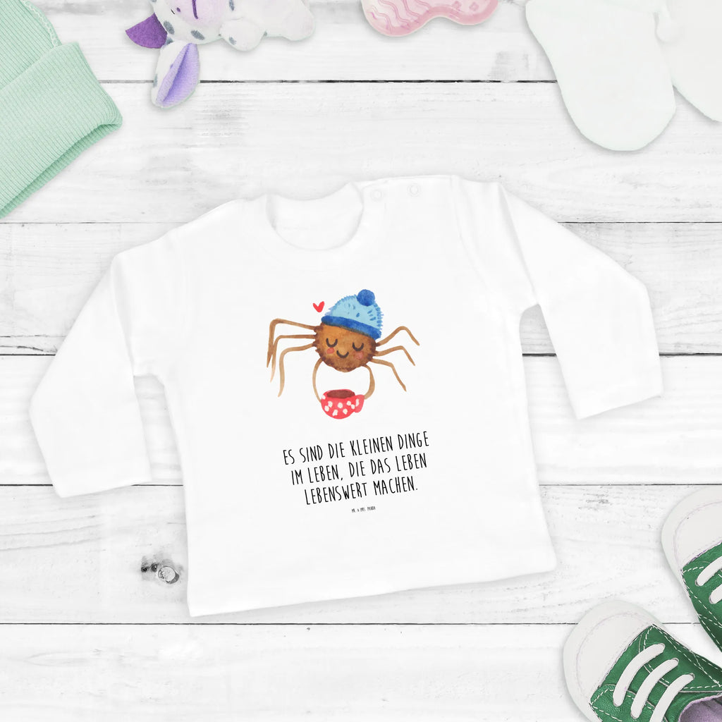 Baby long-sleeve Spider Agathe coffee baby, Girls, bio, clothing, long sleeve, boys, Spider Agathe, Spider, Agathe, Videos, Merchandise