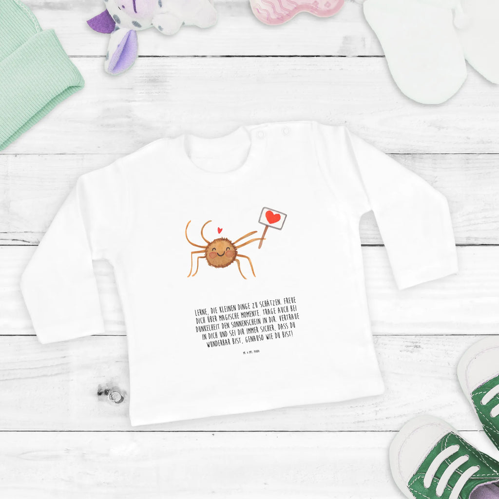 Baby long-sleeve Spider Agatha Motivation Bio, Baby Shower, Langarm, Kleidung, Spinne Agathe, Spinne, Agathe, Videos, Merchandise, Vertrauen, Dankeschön, Liebe, Motivation, Glück