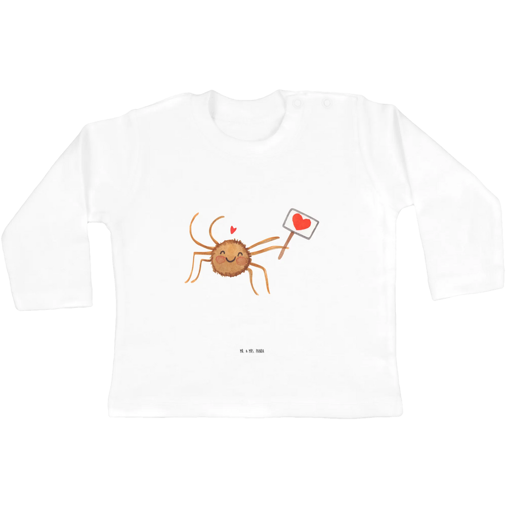 Baby long-sleeve Spider Agatha Motivation Bio, Baby Shower, Langarm, Kleidung, Spinne Agathe, Spinne, Agathe, Videos, Merchandise, Vertrauen, Dankeschön, Liebe, Motivation, Glück