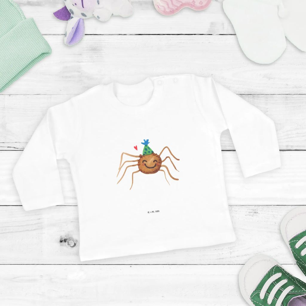 Baby long-sleeve Spider Agathe Party Kleidung, Baby Shower, Bio, Langarm, Spinne Agathe, Spinne, Agathe, Videos, Merchandise, Motivation, Glück, Selbstliebe, Wunder