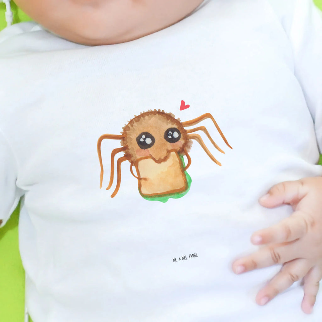 Baby Longsleeve Spinne Agathe Sandwich Kleidung, Bio, Baby Shower, Langarm, Spinne Agathe, Spinne, Agathe, Videos, Merchandise, Hunger, Mut, Verfressen, Alles Wird gut, Lebensfreude, Glück, Hungrig