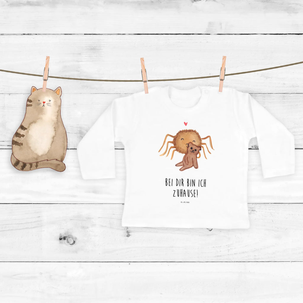 Baby Longsleeve Spinne Agathe Teddy Bio, Mädchen, Langarm, Jungen, Kleidung, Baby, Spinne Agathe, Spinne, Agathe, Videos, Merchandise, Dankeschön, Miteinander, Treue, Freundschaft, Verliebt, Liebesgeschenk, Teddy, Liebesbeweis
