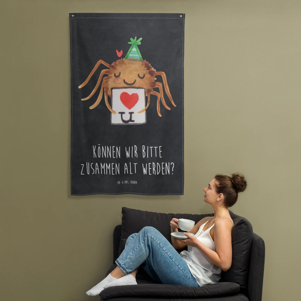 Wandteppich Spinne Agathe Brief Tapisserie, Textil-Kunst, Wandteppich, Dekoration, Tapestry, Kinderzimmer Deko, Wandbehang, Wandbild, Kinderzimmer Wand, Wanddeko, Schmuck-Wandbehang, Kinderzimmer, Wand Deko, Wandtuch, Kinderzimmer Wanddeko, Boho, Spinne Agathe, Spinne, Agathe, Videos, Merchandise, Treuebeweis, Liebesgeschenk, Heiratsantrag, Verliebt, Liebespaar, Treuetest, Liebesbeweis, Ich Liebe dich