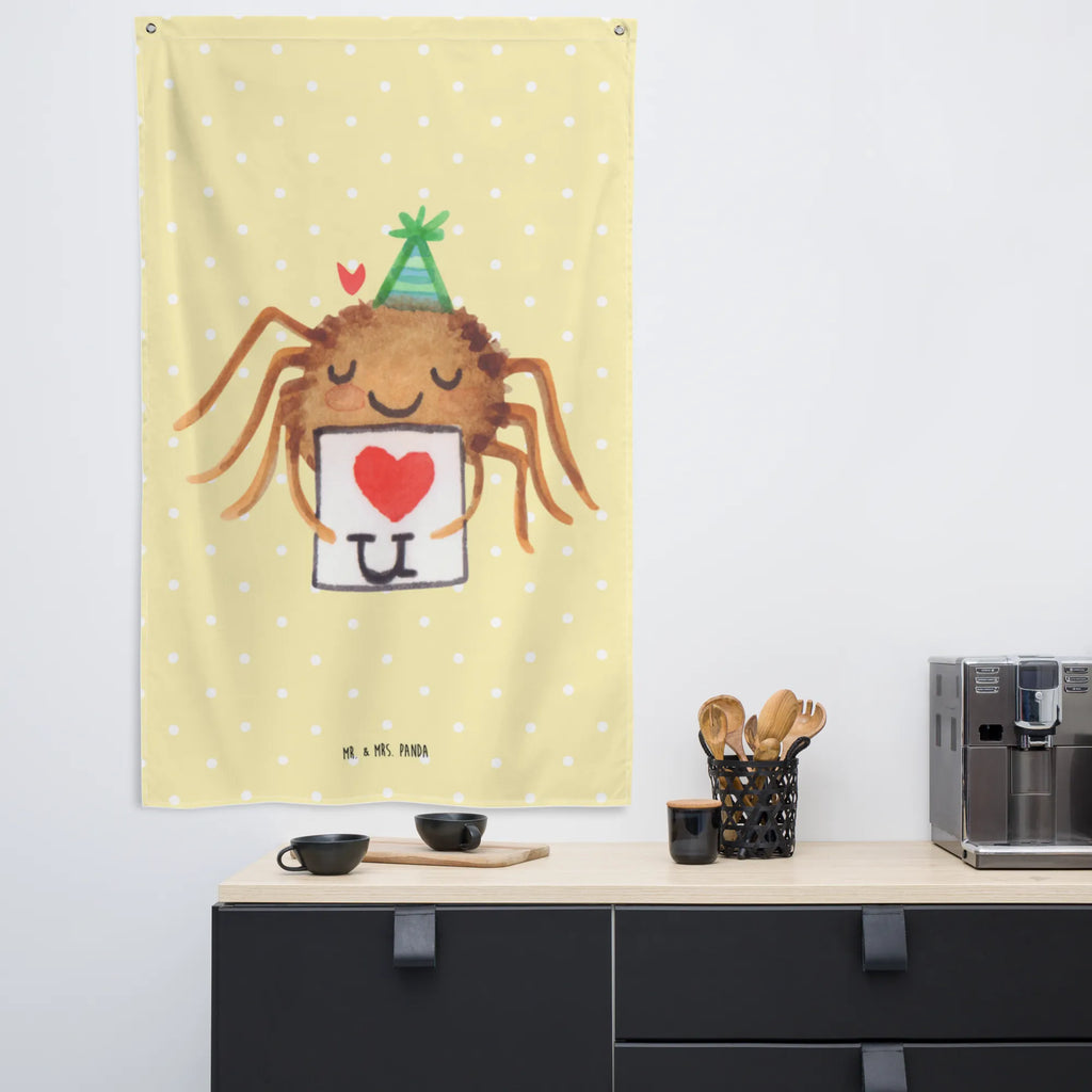 Wandteppich Spinne Agathe Brief Tapisserie, Textil-Kunst, Wandteppich, Dekoration, Tapestry, Kinderzimmer Deko, Wandbehang, Wandbild, Kinderzimmer Wand, Wanddeko, Schmuck-Wandbehang, Kinderzimmer, Wand Deko, Wandtuch, Kinderzimmer Wanddeko, Boho, Spinne Agathe, Spinne, Agathe, Videos, Merchandise, Treuebeweis, Liebesgeschenk, Heiratsantrag, Verliebt, Liebespaar, Treuetest, Liebesbeweis, Ich Liebe dich