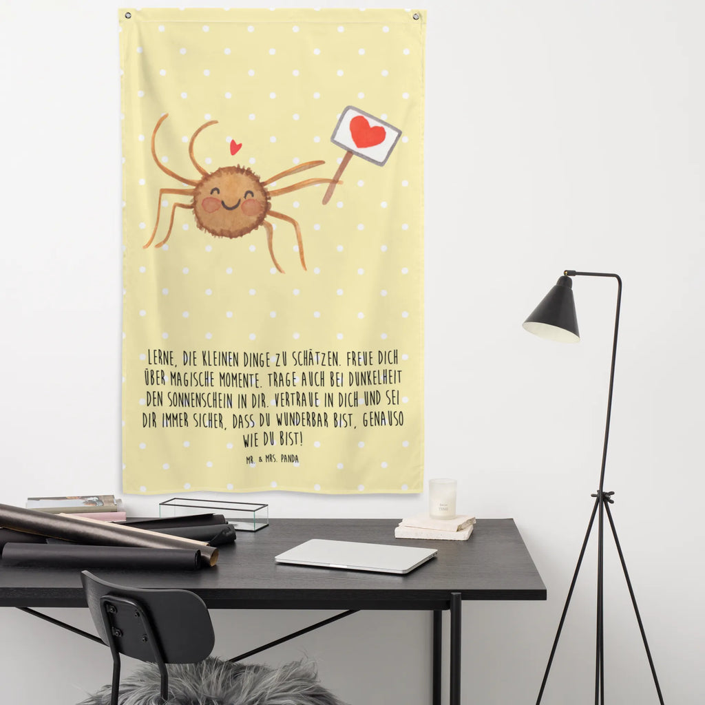 Wandteppich Spinne Agathe Motivation Kinderzimmer Deko, Boho, Schmuck-Wandbehang, Kinderzimmer Wand, Kinderzimmer Wanddeko, Textil-Kunst, Tapisserie, Wand Deko, Wandtuch, Wandbild, Wandteppich, Wandbehang, Tapestry, Spinne, Agathe, Videos, Merchandise, Spinne Agathe, Liebe, Vertrauen, Glück, Dankeschön, Motivation