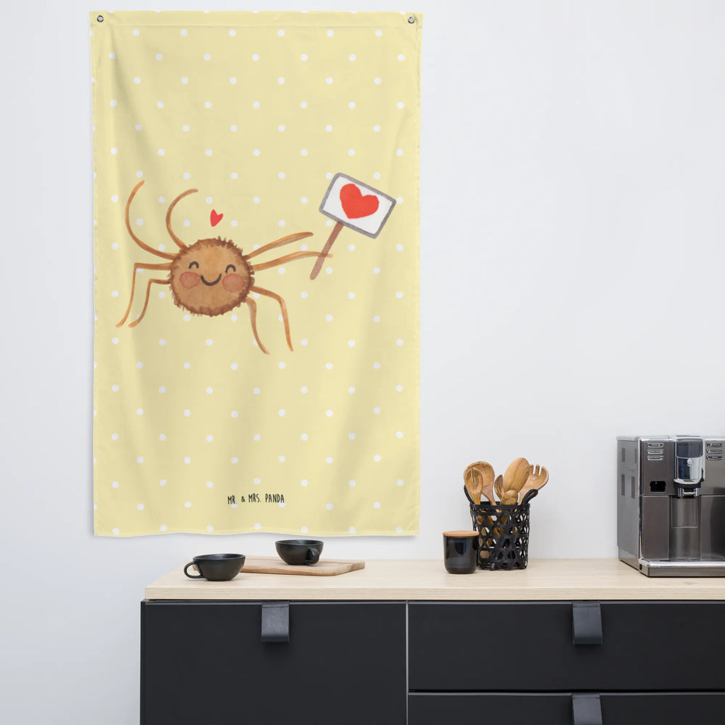 Wandteppich Spinne Agathe Motivation Kinderzimmer Deko, Boho, Schmuck-Wandbehang, Kinderzimmer Wand, Kinderzimmer Wanddeko, Textil-Kunst, Tapisserie, Wand Deko, Wandtuch, Wandbild, Wandteppich, Wandbehang, Tapestry, Spinne, Agathe, Videos, Merchandise, Spinne Agathe, Liebe, Vertrauen, Glück, Dankeschön, Motivation