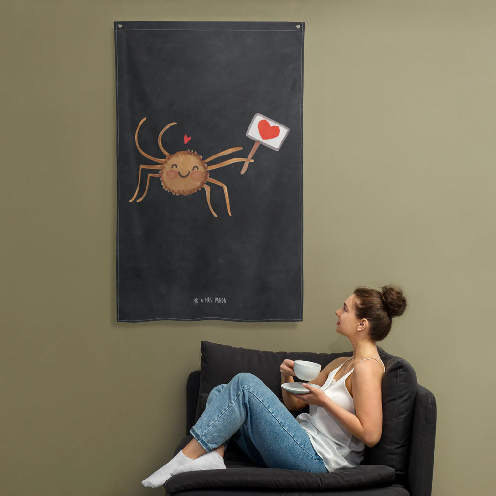 Wandteppich Spinne Agathe Motivation Kinderzimmer Deko, Boho, Schmuck-Wandbehang, Kinderzimmer Wand, Kinderzimmer Wanddeko, Textil-Kunst, Tapisserie, Wand Deko, Wandtuch, Wandbild, Wandteppich, Wandbehang, Tapestry, Spinne, Agathe, Videos, Merchandise, Spinne Agathe, Liebe, Vertrauen, Glück, Dankeschön, Motivation