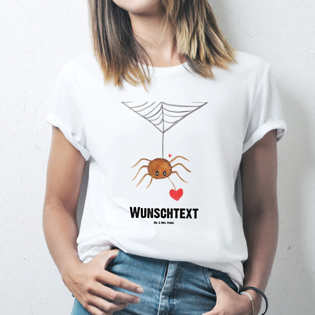 Rozmiar L Personalizowana koszulka Pająk Agata miłość Herren, Damen, T-Shirt Personalisiert, T-Shirt mit Aufruck, T-Shirt mit Namen, Merchandise, Spinne Agathe, Videos, Agathe, Spinne, Liebesbeweis, Verliebt, Liebe, Liebesgeschenk