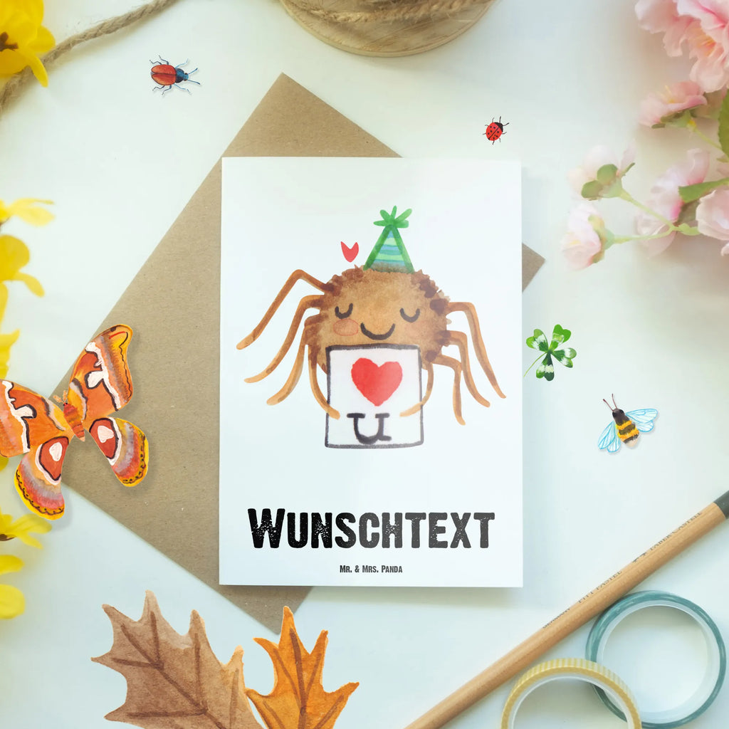 Spersonalizowana kartka z życzeniami Pająk Agata list Pająk Agathe, Pająk, Agathe, Filmy, Towary