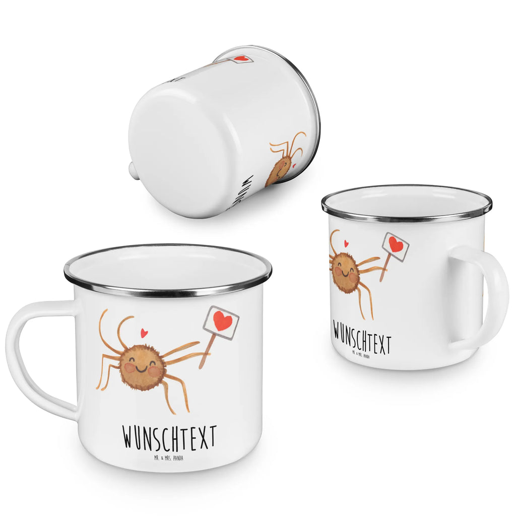Personalisierte Emaille Tasse Spinne Agathe Motivation personalisierte tasse, Campingtasse bedrucken, Campinggeschirr personalsisert, tassen bedrucken, Emaille Tasse personalisiert, Namenstasse, Campingtasse personalisiert, tasse selbst gestalten, tasse mit namen, Emaille Tasse mit Namen, personalisierte tassen, tasse bedrucken, Spinne Agathe, Spinne, Agathe, Videos, Merchandise, Vertrauen, Glück, Motivation, Liebe, Dankeschön