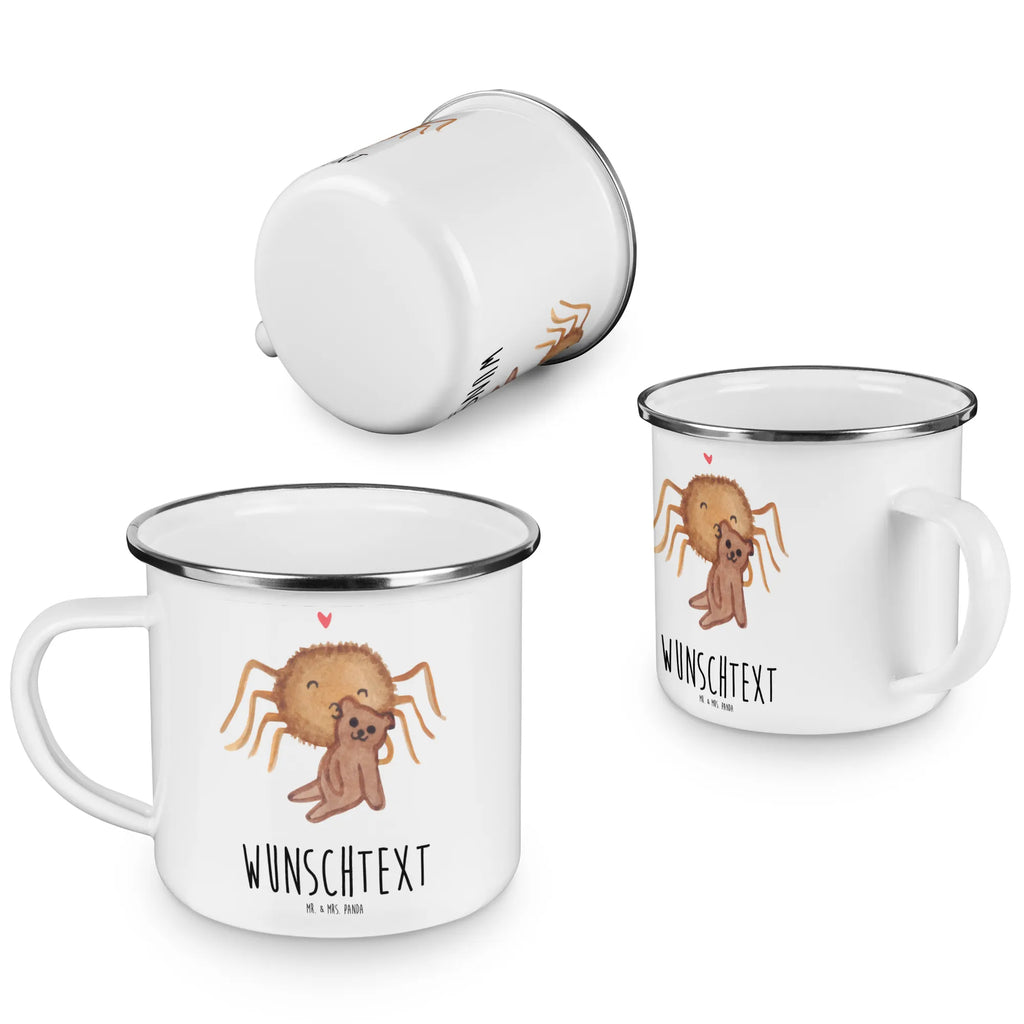 Personalisierte Emaille Tasse Spinne Agathe Teddy Emaille Tasse mit Namen, Emaille Tasse personalisiert, personalisierte tasse, personalisierte tassen, tasse selbst gestalten, tasse bedrucken, tasse mit namen, Campingtasse bedrucken, Namenstasse, Campingtasse personalisiert, tassen bedrucken, Campinggeschirr personalsisert, Spinne Agathe, Spinne, Agathe, Videos, Merchandise, Freundschaft, Teddy, Miteinander, Verliebt, Treue, Liebesgeschenk, Dankeschön, Liebesbeweis