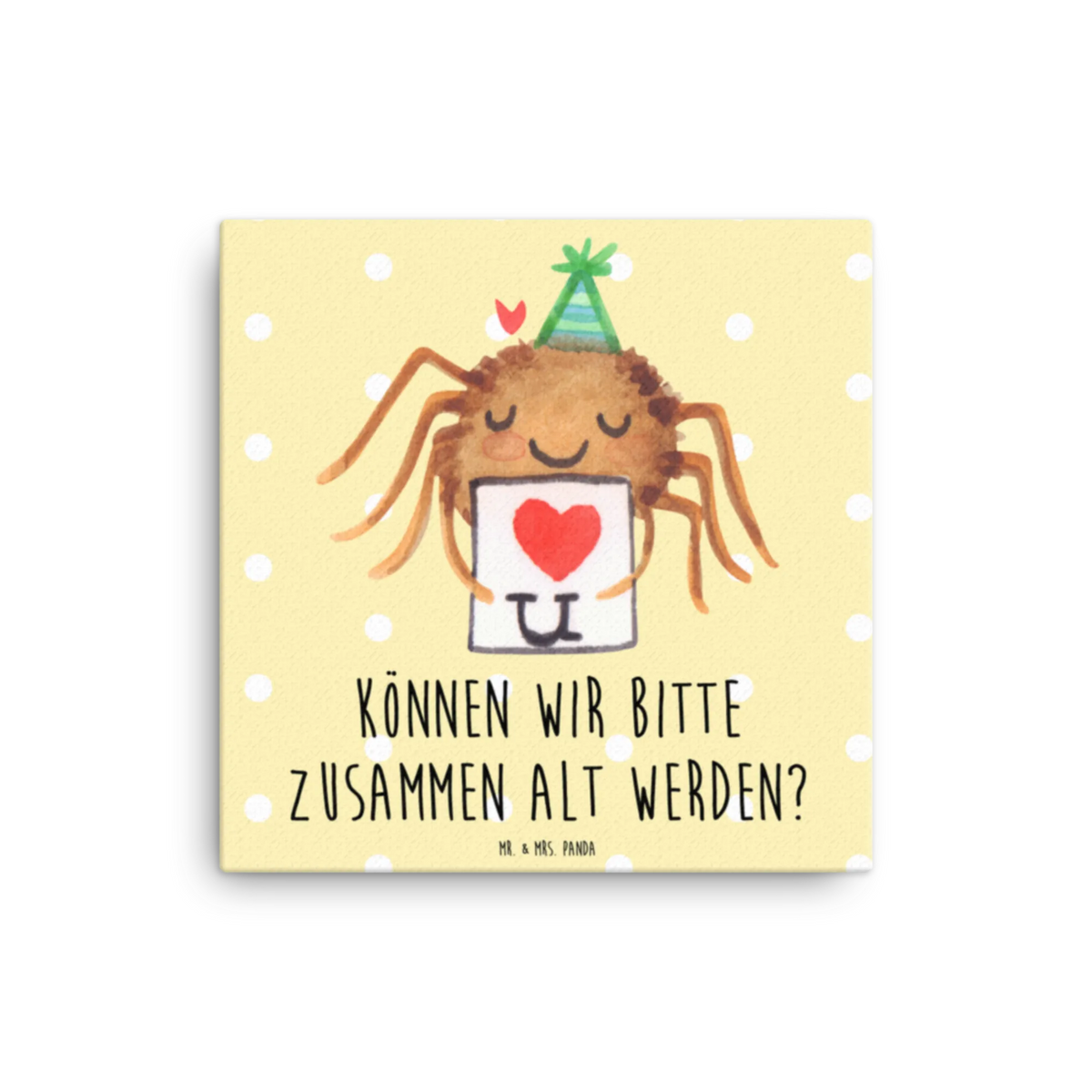 Canvas picture Spider Agathe Letter Spider Agathe, Spider