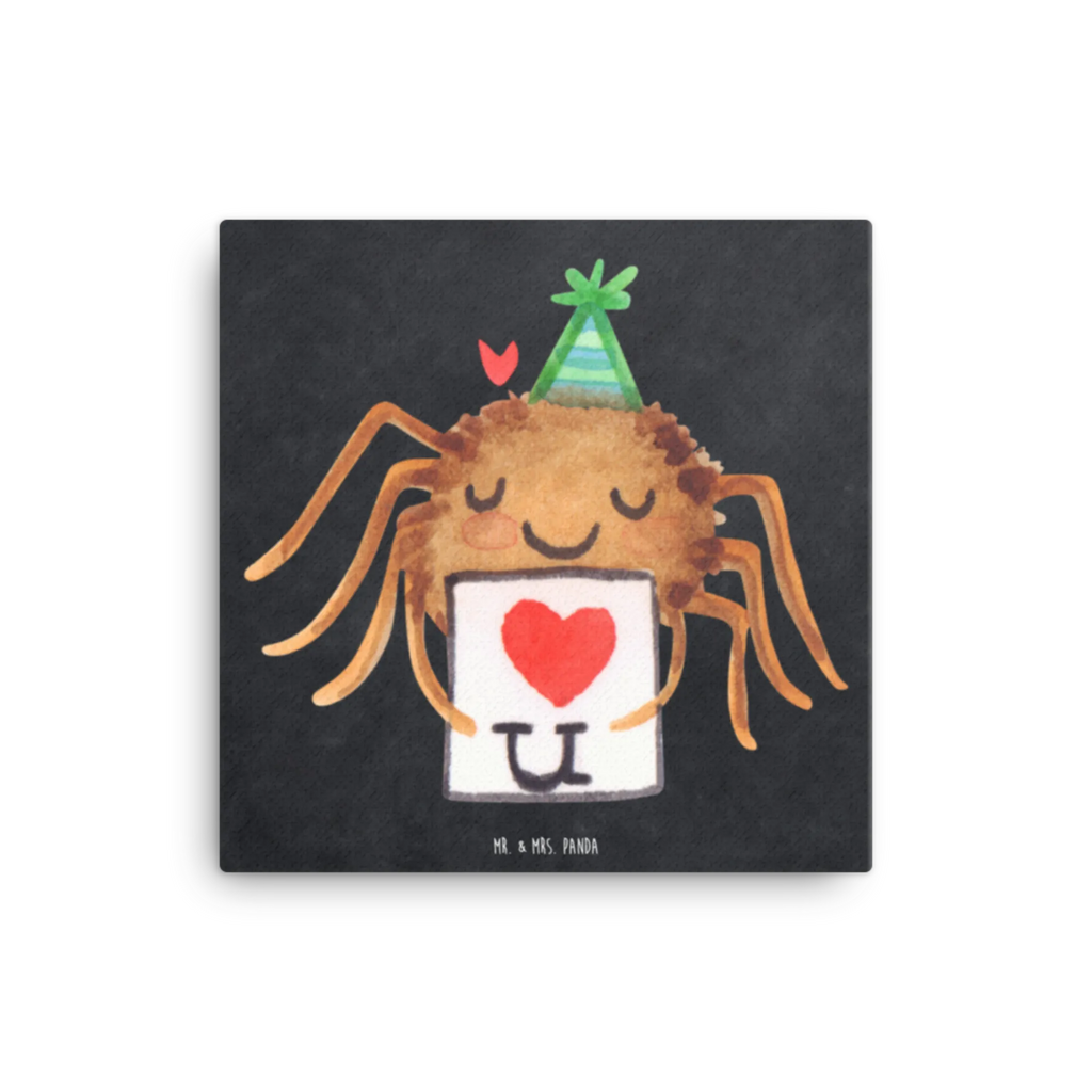 Canvas picture Spider Agathe Letter Leinwand, Kunstdruck, Videos, Spinne, Merchandise, Spinne Agathe, Agathe, Treuebeweis, Liebesbeweis, Treuetest, Verliebt, Liebespaar, Ich Liebe Dich, Heiratsantrag, Liebesgeschenk