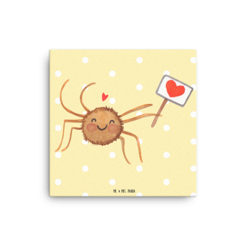 Canvas picture Spider Agatha Motivation Kunstdruck, Leinwand, Videos, Spinne, Merchandise, Spinne Agathe, Agathe, Vertrauen, Dankeschön, Liebe, Motivation, Glück