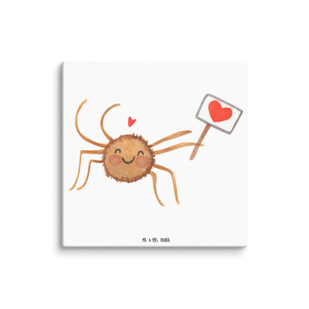 Canvas picture Spider Agatha Motivation Kunstdruck, Leinwand, Videos, Spinne, Merchandise, Spinne Agathe, Agathe, Vertrauen, Dankeschön, Liebe, Motivation, Glück