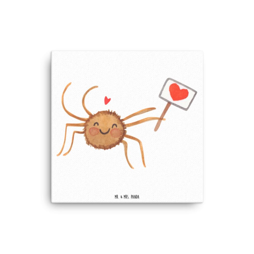 Canvas picture Spider Agatha Motivation Kunstdruck, Leinwand, Videos, Spinne, Merchandise, Spinne Agathe, Agathe, Vertrauen, Dankeschön, Liebe, Motivation, Glück