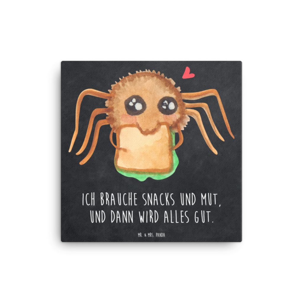 Canvas picture Spider Agathe Sandwich Kunstdruck, Leinwand, Merchandise, Spinne Agathe, Videos, Spinne, Agathe, Mut, Verfressen, Glück, Lebensfreude, Hungrig, Hunger, Alles Wird gut