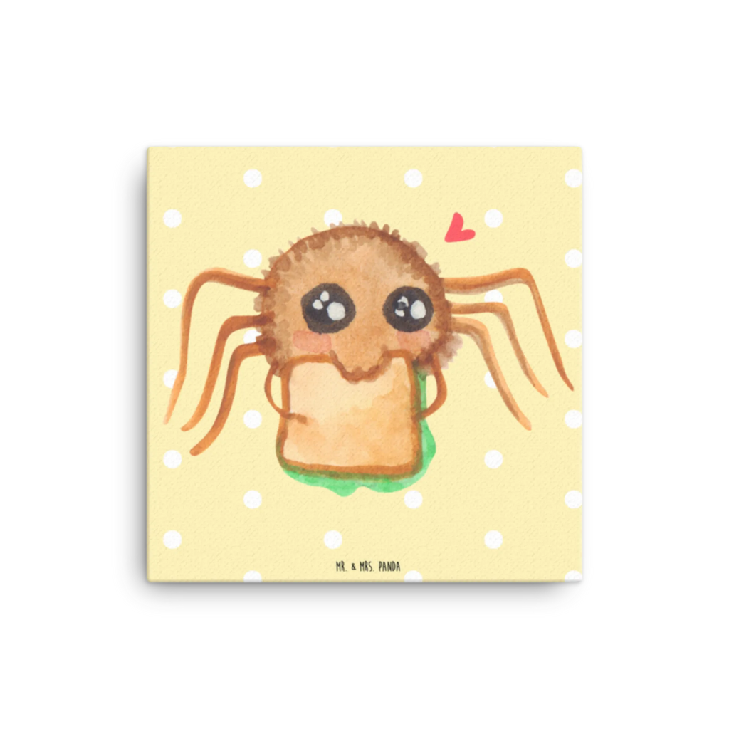 Canvas picture Spider Agathe Sandwich Kunstdruck, Leinwand, Merchandise, Spinne Agathe, Videos, Spinne, Agathe, Mut, Verfressen, Glück, Lebensfreude, Hungrig, Hunger, Alles Wird gut