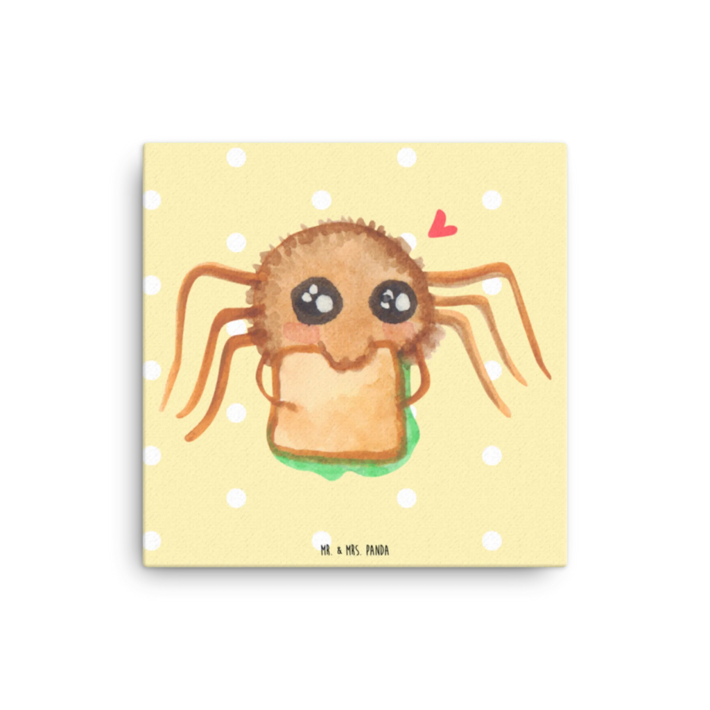 Canvas picture Spider Agathe Sandwich Kunstdruck, Leinwand, Merchandise, Spinne Agathe, Videos, Spinne, Agathe, Mut, Verfressen, Glück, Lebensfreude, Hungrig, Hunger, Alles Wird gut