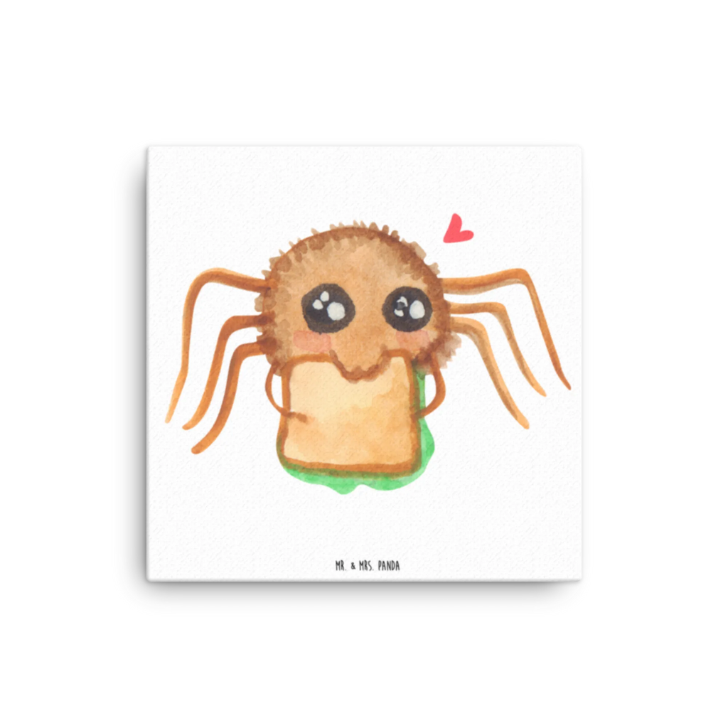Canvas picture Spider Agathe Sandwich Kunstdruck, Leinwand, Merchandise, Spinne Agathe, Videos, Spinne, Agathe, Mut, Verfressen, Glück, Lebensfreude, Hungrig, Hunger, Alles Wird gut