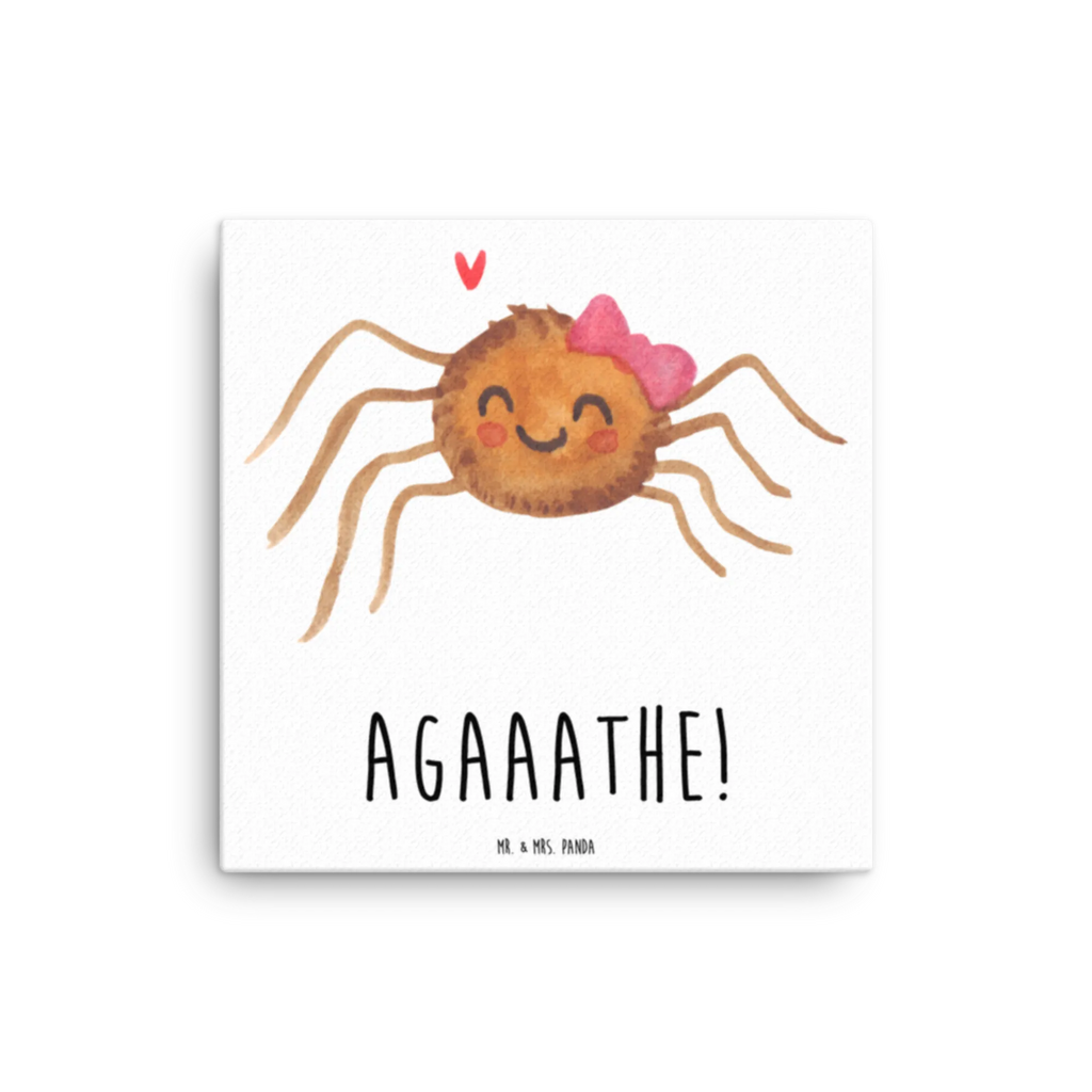 Canvas picture Spider Agathe Joy Leinwand, Bild, Wanddeko, Kunstdruck, Dekoration, Spinne Agathe, Spinne, Agathe, Videos, Merchandise, Viral, Trend, Viraler Hit, Beliebte Spinne