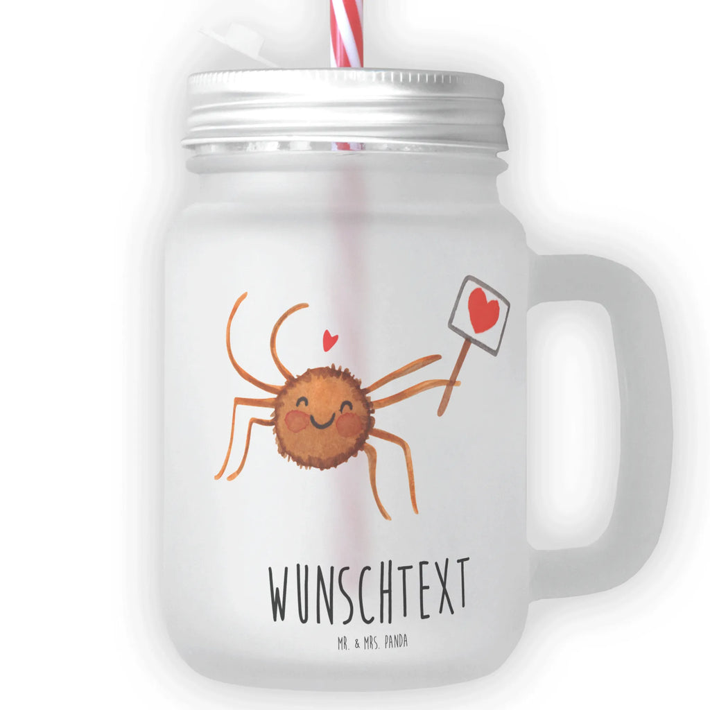 Personalised mason jar drinking glass Spider Agatha Motivation Spider Agathe, Spider, Agathe, Videos, Merchandise